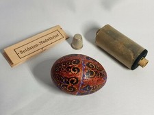 Altes Stopfei aus Holz